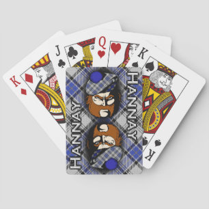 Jeu De Cartes Clan écossais Hannay Tartan Plaid