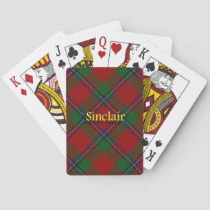 Jeu De Cartes Clan écossais Sinclair