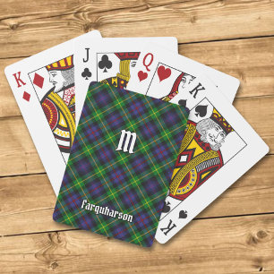 Jeu De Cartes Clan Farquharson Tartan Jouer aux cartes