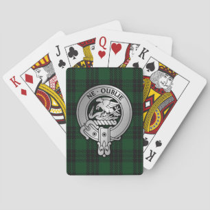 Jeu De Cartes Clan Graham Crest & Tartan