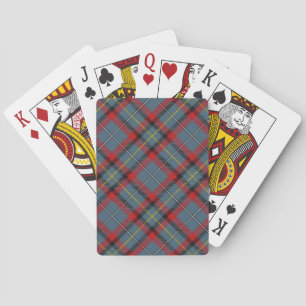 Jeu De Cartes Clan irlandais MacNamara Tartan Deck