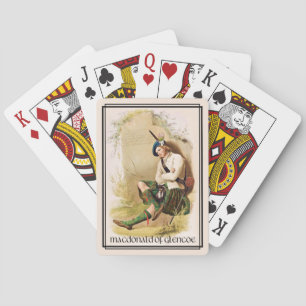 Jeu De Cartes Clan MacDonald de Glencoe Écosse Classique