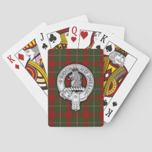 Jeu De Cartes Clan MacGregor Crest & Tartan