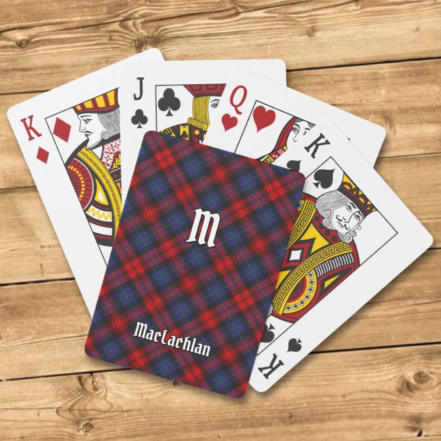 Jeu De Cartes Clan MacLachlan Tartan (Créateur téléchargé)