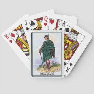 Jeu De Cartes Clan MacLeod Classic Scotland Bicycle Deck