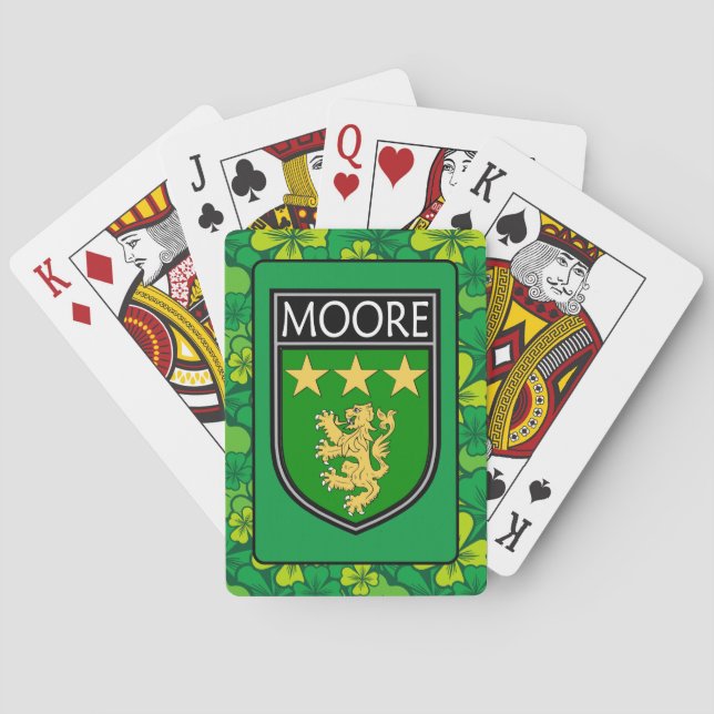 Jeu De Cartes Clan Moore (dos)