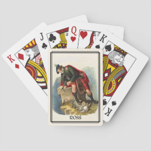 Jeu De Cartes Clan Ross Classic Scotland Bicycle Deck