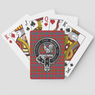 Jeu De Cartes Clan Sinclair Crest & Tartan Bicyclettes de jeu