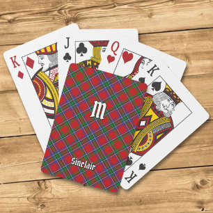 Jeu De Cartes Clan Sinclair Tartan