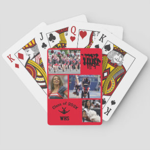 Jeu De Cartes Classe De Cheer Photo Nom De L'École