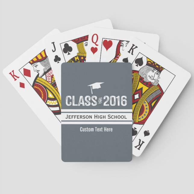 Jeu De Cartes Classe sportive de casquette d'obtention du (dos)