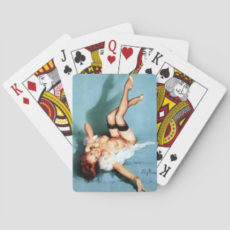 Jeu De Cartes Classic 1950 Vintage Pin Up Girl-On The P