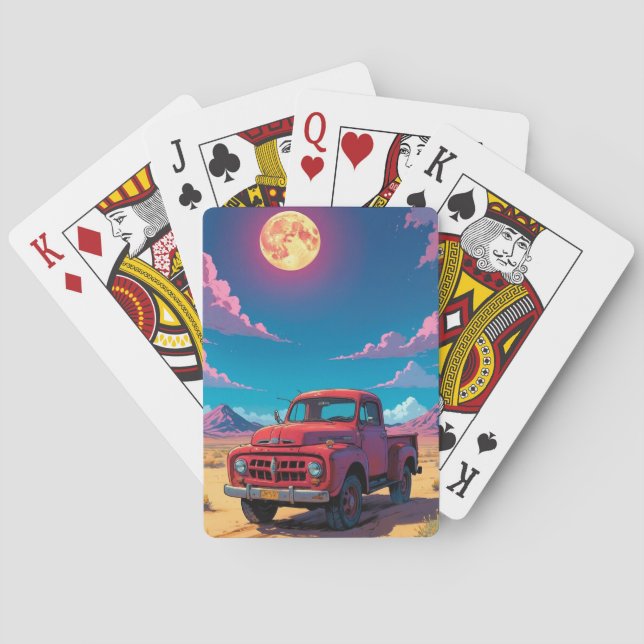 Jeu De Cartes Classic American Pickup Lecture Cartes (dos)