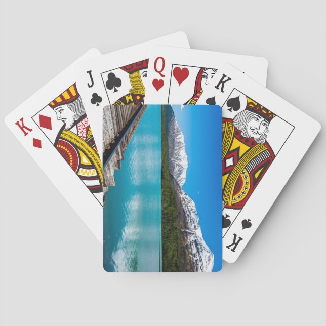 Jeu De Cartes Classique côtière de l'Alaska (dos)