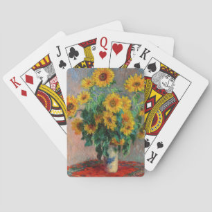 Jeu De Cartes Claude Monet - Bouquet de tournesols