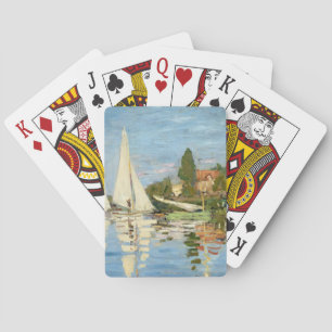 Jeu De Cartes Claude Monet Régates à Argenteuil