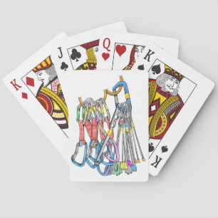 Jeu De Cartes Climbing rack or quickdraws and wires