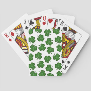 Jeu De Cartes Clovers Texturés Jouer Des Cartes