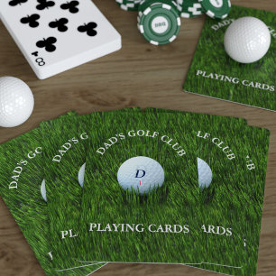 Jeu De Cartes Club de golf moderne Golfer Papa's Playing Cards