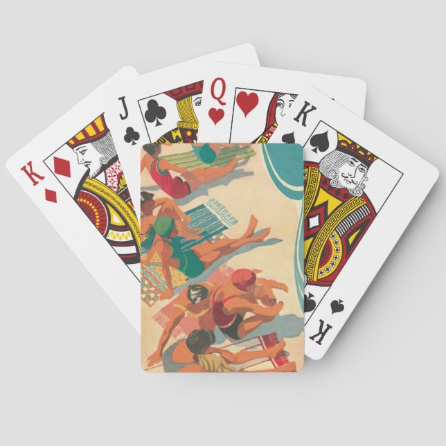 Jeu De Cartes Club de plage de paradis (dos)