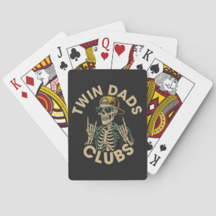 Jeu De Cartes Club des papas jumeaux squelettes