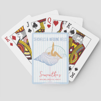 Jeu De Cartes Cocardes de mariage coquillages Croisière en mer B