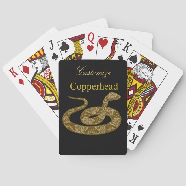 Jeu De Cartes Cochon couleuvres cuivrées Thunder_Cove (dos)