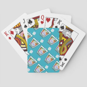 JEU DE CARTES COCKTAIL - ANCIEN MODE - VERRE ROCHERS