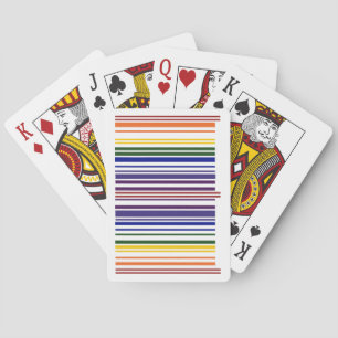 Jeu De Cartes Code barre double arc-en-ciel