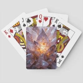 Jeu De Cartes Coeur cristal radiant