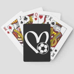 Jeu De Cartes Coeur de balle de football
