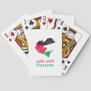 Jeu De Cartes Coeur de Palestine