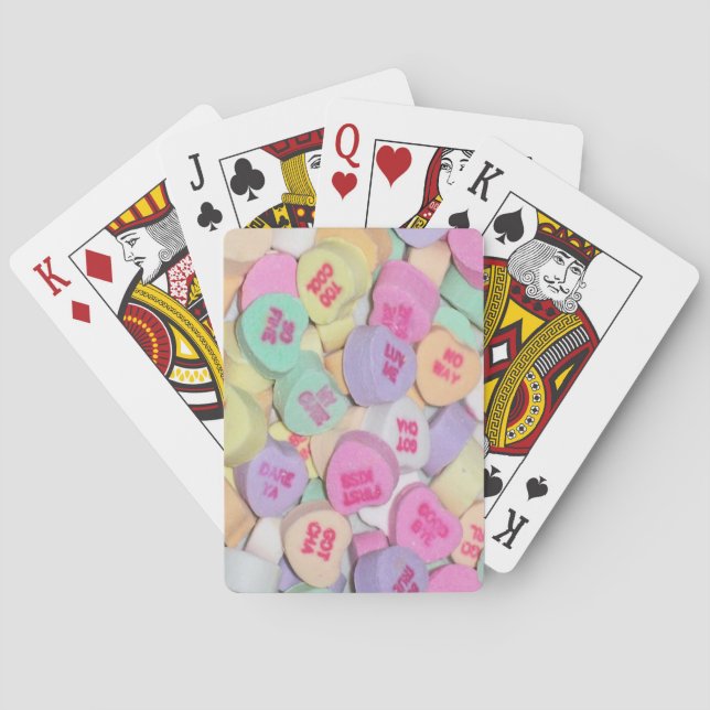 Jeu De Cartes Coeurs de conversation Jouer des cartes (dos)