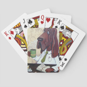 Jeu De Cartes Coffee Hound jouant aux cartes