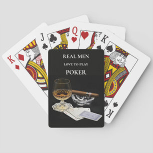 Jeu De Cartes Cognac Cigar Poker Jouer Cartes