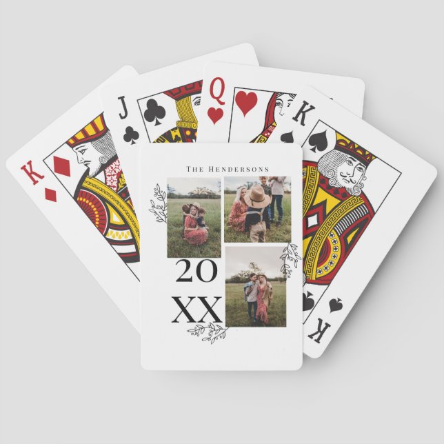 Jeu De Cartes Collage photo Bicycle Playing Cartes (dos)