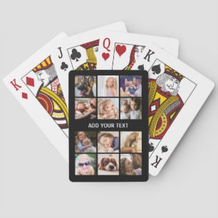 Jeu De Cartes Collage photo personnalisé 12