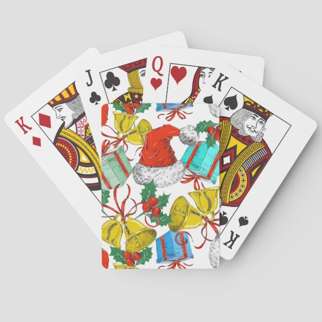 Jeu De Cartes Collection de cadeaux de Noël (dos)