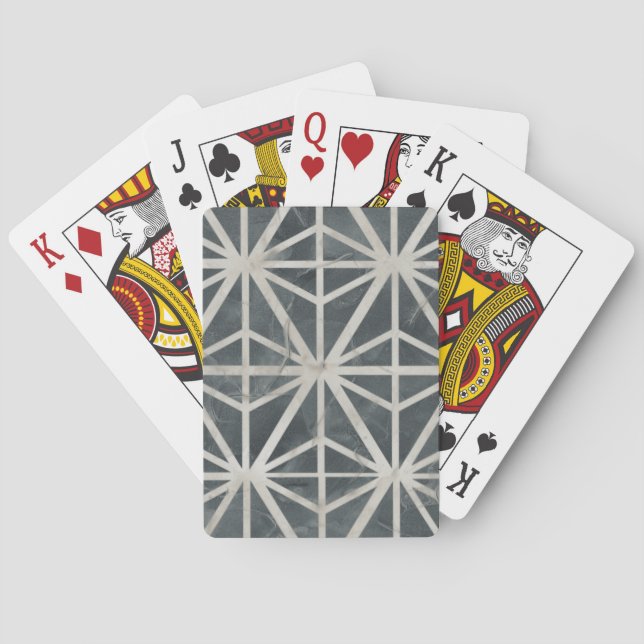 Jeu De Cartes Collection de carreaux neutres (dos)