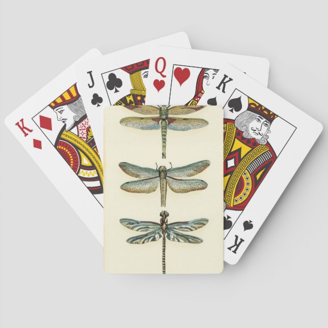 Jeu De Cartes Collection de libellules par Chariklia Zarris (dos)