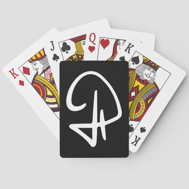 Jeu De Cartes Collection de signatures - Lecture de cartes (dos)