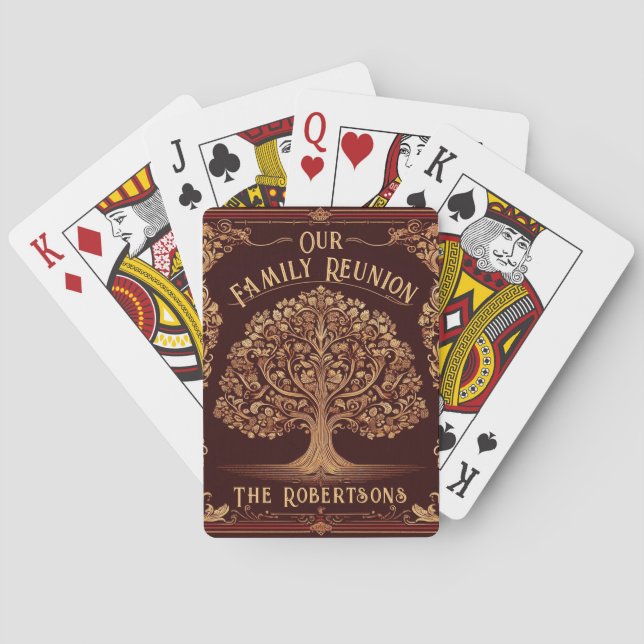 Jeu De Cartes Collection Réunion familiale (dos)