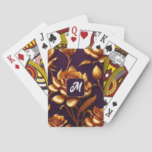 Jeu De Cartes Collections Modernes Rose Grand Or Luxe