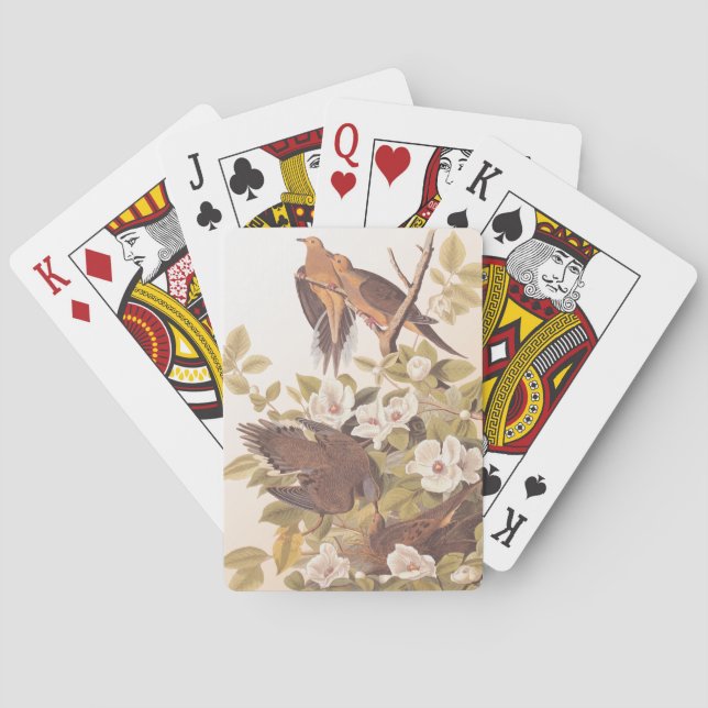 Jeu De Cartes colombe en deuil de Caroline (dos)