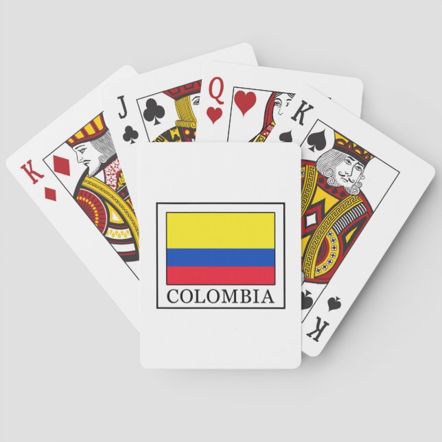 Jeu De Cartes Colombie (dos)
