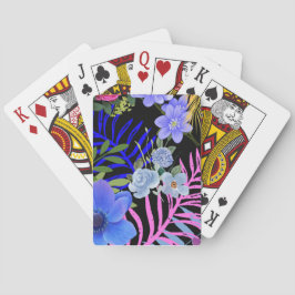 Jeu De Cartes Coloré Rétro Folin Floral Folid