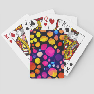 Jeu De Cartes Colorful Abstract