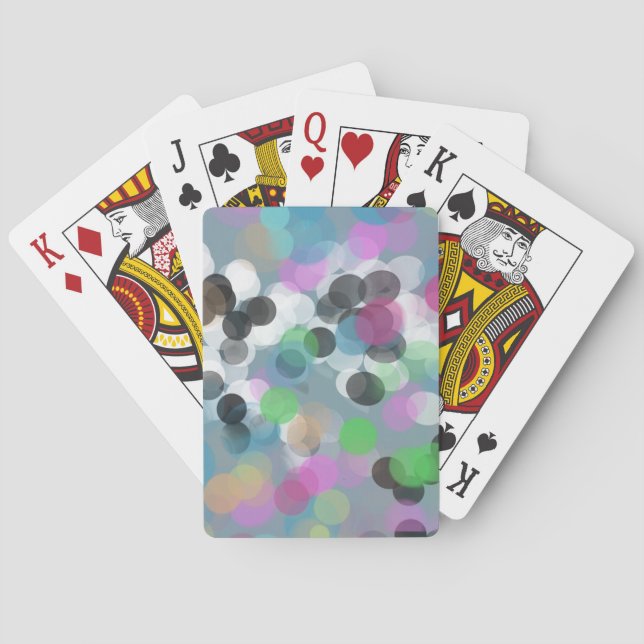 Jeu De Cartes Colorful Confeti (dos)