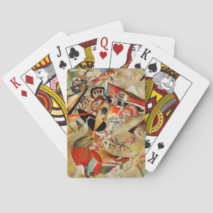 Jeu De Cartes Composition de Kandinsky Abstrait