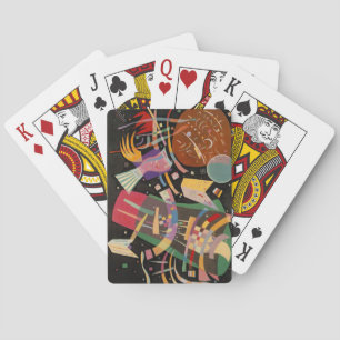 Jeu De Cartes Composition Kandinsky X Oeuvre Abstraite
